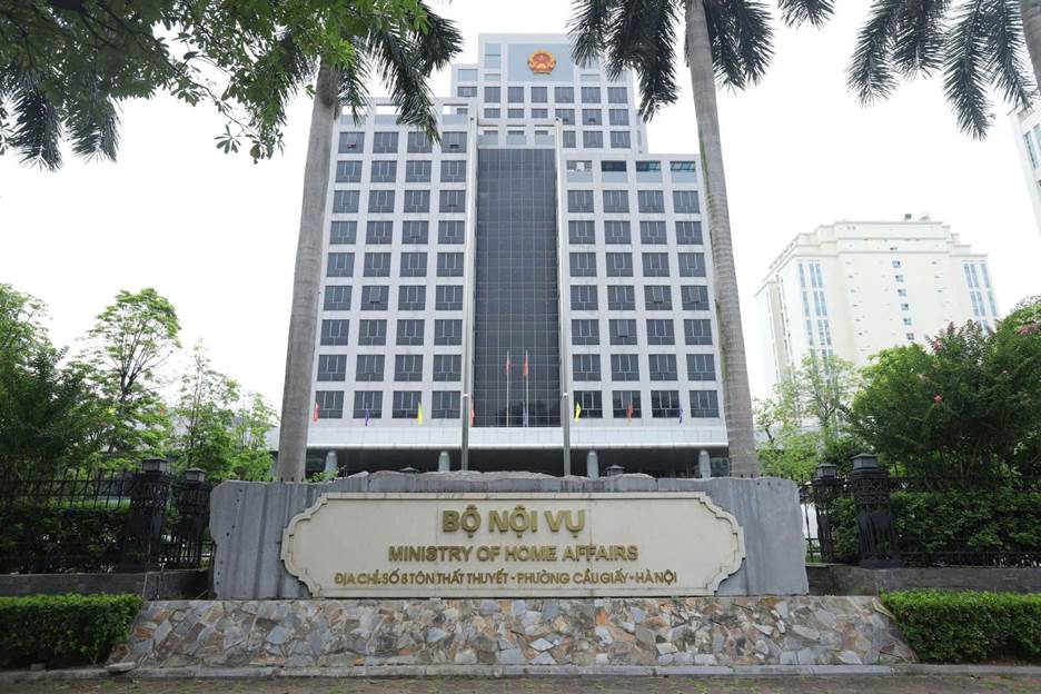 Cơ cấu tổ chức của Bộ Nội vụ gồm 21 đơn vị